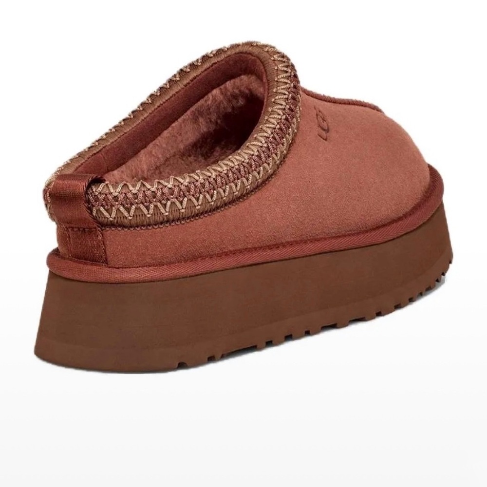 Brand New UGG Tazz “Red Jasper” Women's Platform Slippers 1122553-RDJ - Picture 4 of 11